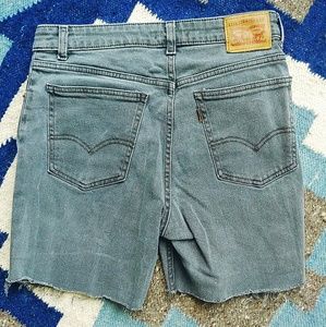 Levi 721 Vintage High Rise Shorts 29
